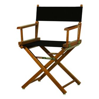Casual Home 18" Honey Oak Finish Director's Chair