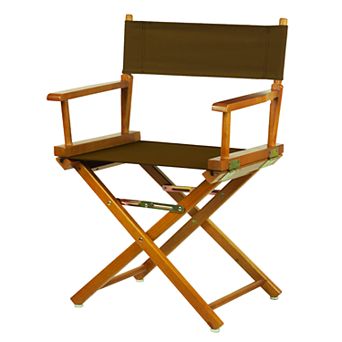 Casual Home 18" Honey Oak Finish Director's Chair