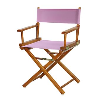 Casual Home 18" Honey Oak Finish Director's Chair