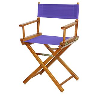 Casual Home 18" Honey Oak Finish Director's Chair