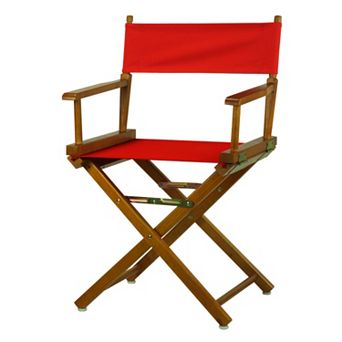 Casual Home 18" Honey Oak Finish Director's Chair