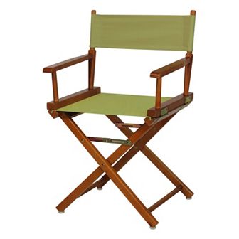 Casual Home 18" Honey Oak Finish Director's Chair