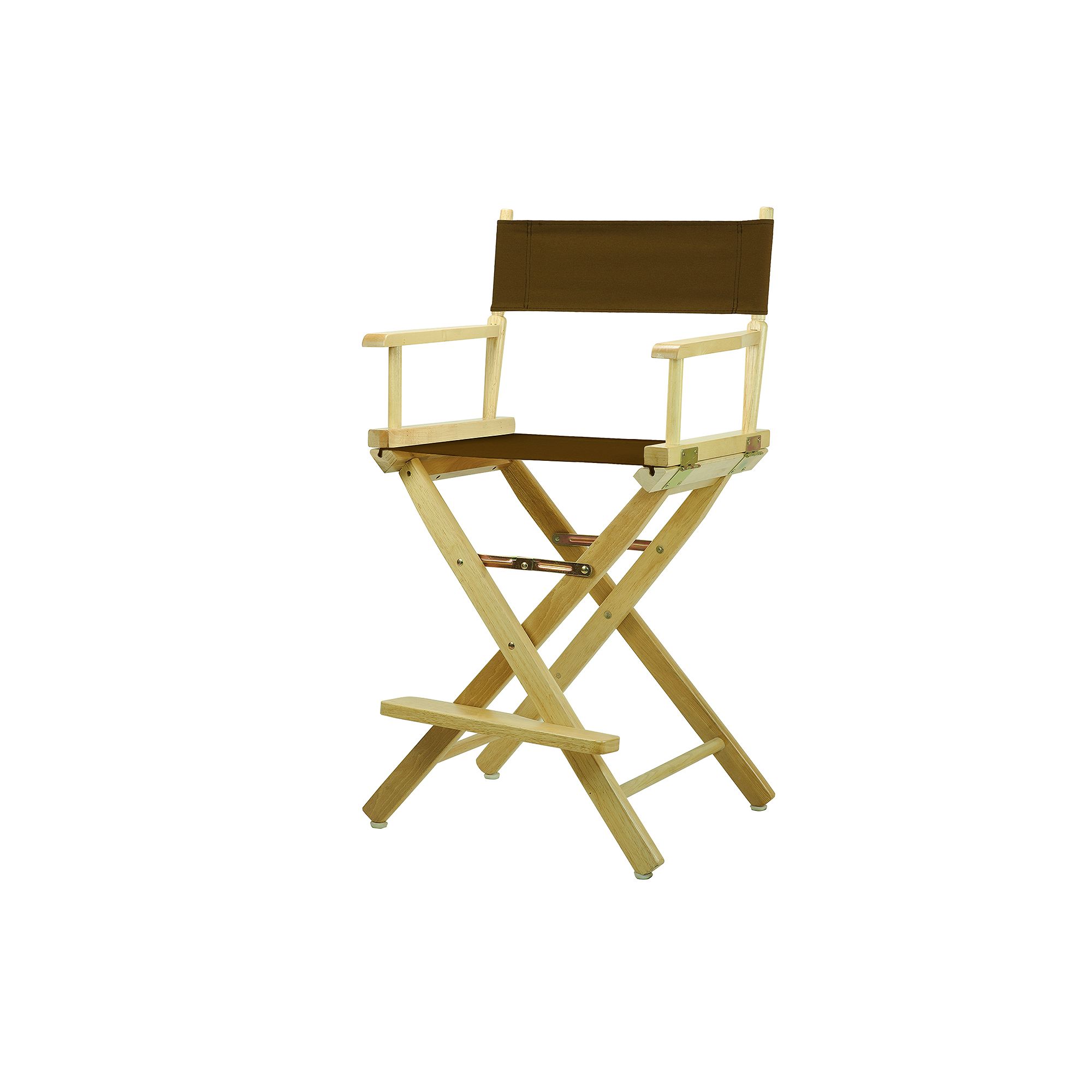 Casual Home 24 Natural Finish Directors Chair, Brown