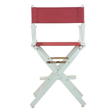 Casual Home 24" White Finish Director's Chair