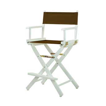 Casual Home 24" White Finish Director's Chair