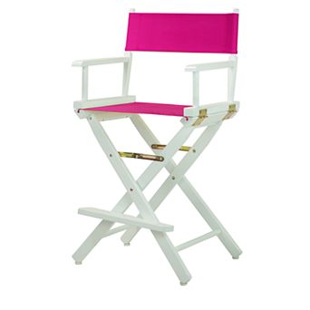 Casual Home 24" White Finish Director's Chair