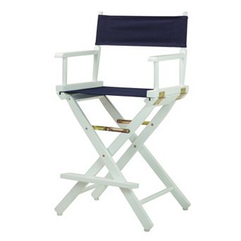 Casual Home 24" White Finish Director's Chair