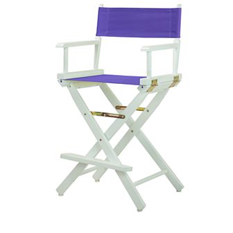 Casual Home 24" White Finish Director's Chair