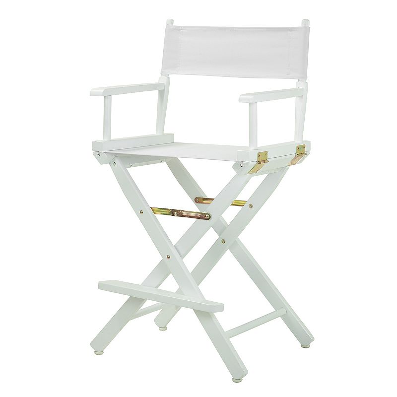 33719697 Casual Home 24 White Finish Directors Chair sku 33719697
