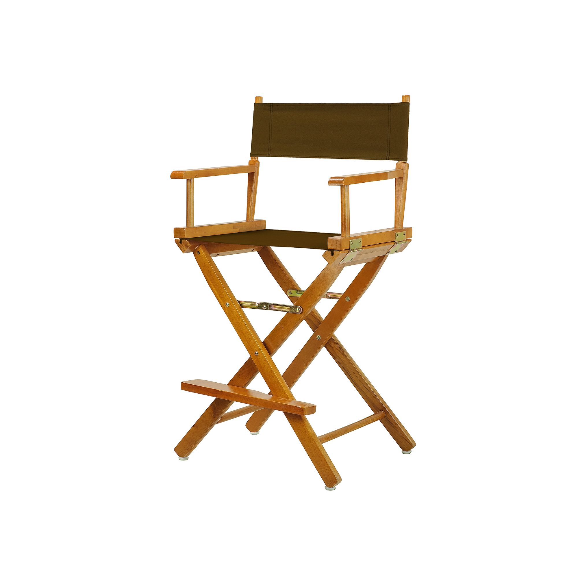 Casual Home 24 Honey Oak Finish Directors Chair, Brown