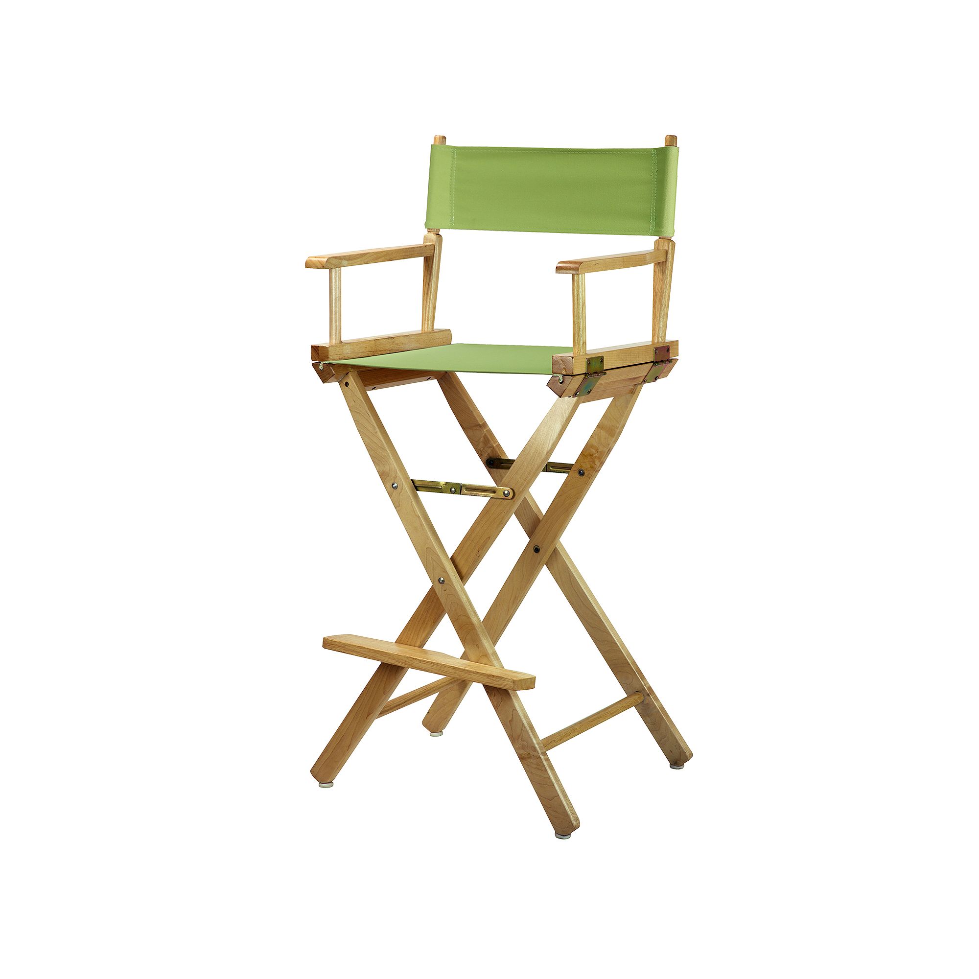 Casual Home 30 Directors Chair Bar Stool, Lime Green