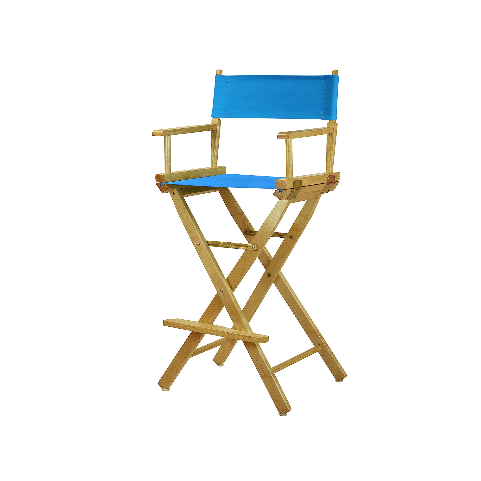 Casual Home 30 Directors Chair Bar Stool, Turquoise