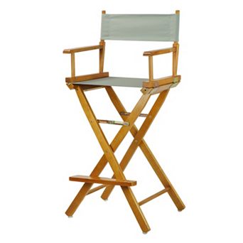 Casual Home 30'' Honey Finish Director's Chair Bar Stool