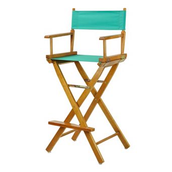Casual Home 30'' Honey Finish Director's Chair Bar Stool