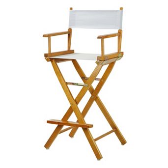 Casual Home 30'' Honey Finish Director's Chair Bar Stool
