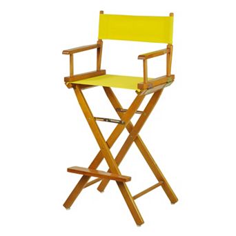 Casual Home 30'' Honey Finish Director's Chair Bar Stool