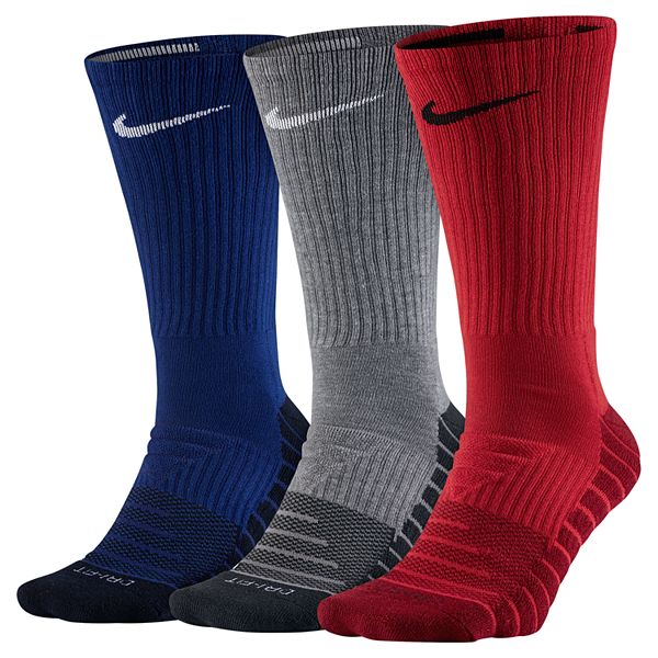 Men's Nike 3pack DriFIT Training Crew Socks