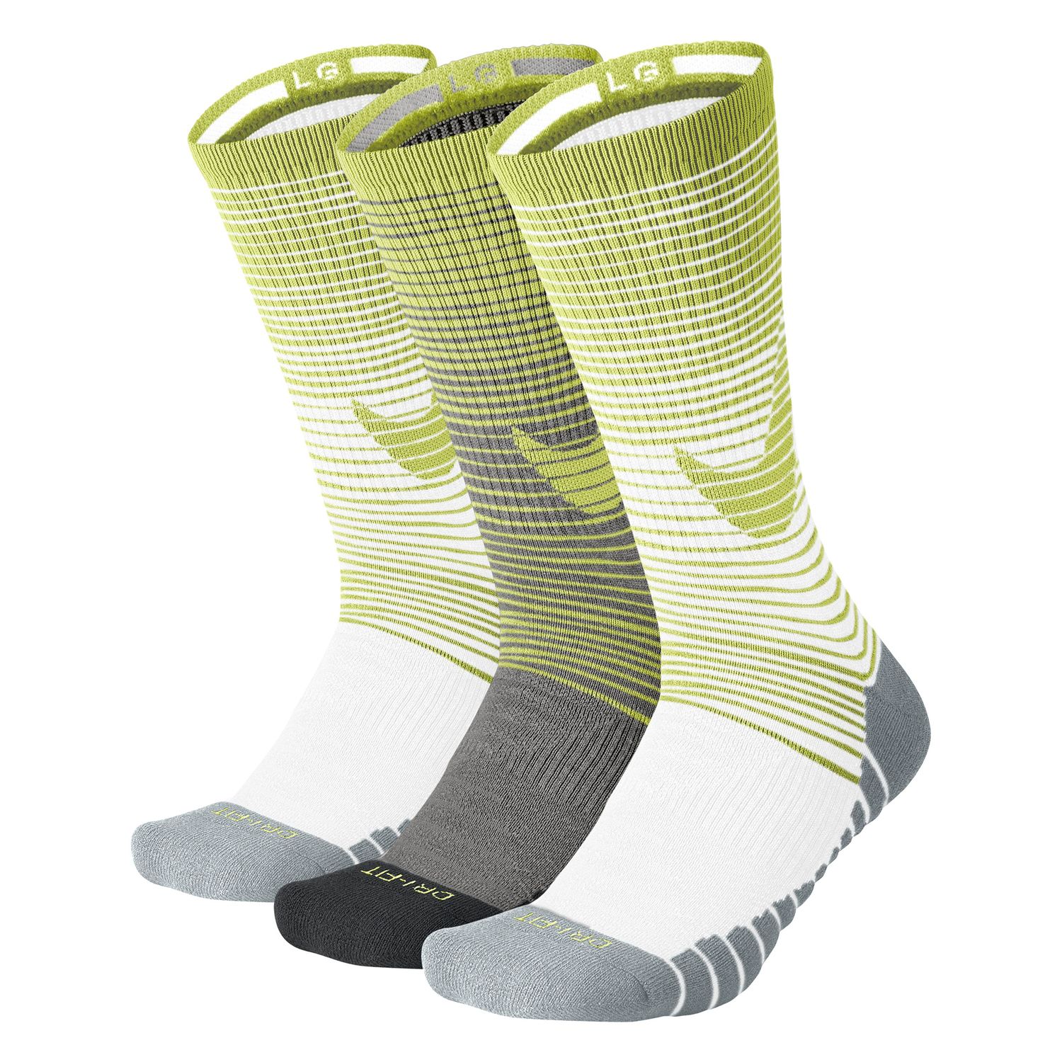 nike white socks dri fit