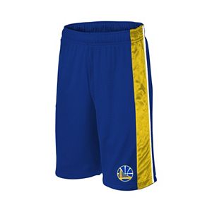 Boys 8-20 Majestic Golden State Warriors Birdseye Shorts