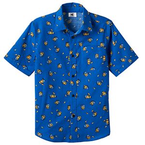 Boys 8-20 Minions Button-Down Shirt