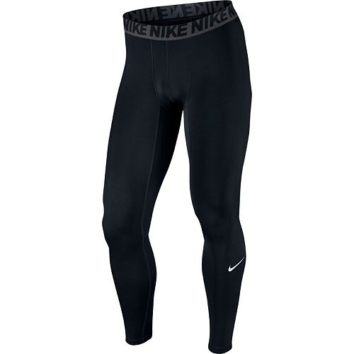 nike men's white compression tights