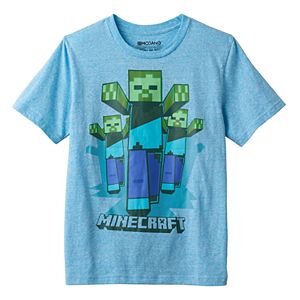 Boys 8-20 Minecraft Zombie Tee