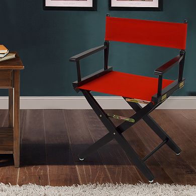Casual Home 45.5-in. Black Finish Director's Chair