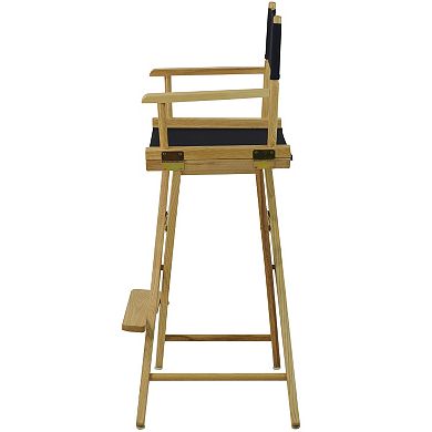 Casual Home 30" Extra-Wide Director's Chair Bar Stool