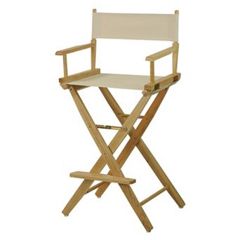 Casual Home 30" Extra-Wide Director's Chair Bar Stool