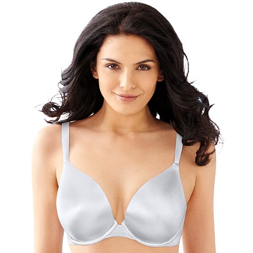 Bali Bras Satin Desire Foam Plunge Underwire Bra DF6547