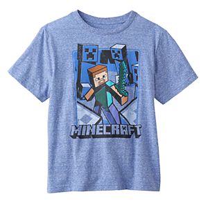 Boys 8-20 Minecraft Vintage Battle Creeper Tee