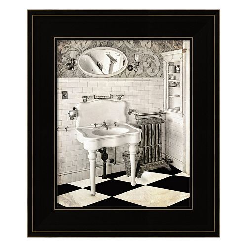 Victorian Bathroom Framed Wall Art