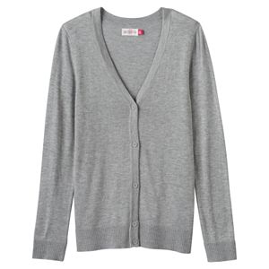 Girls Plus Size SO® Perfectly Soft Button-Down Cardigan