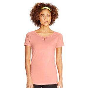 Women's Champion Seamless Mesh Scoopneck Workout Tee