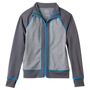 Girls Plus Size SO® Pieced Reversible Performance Jacket
