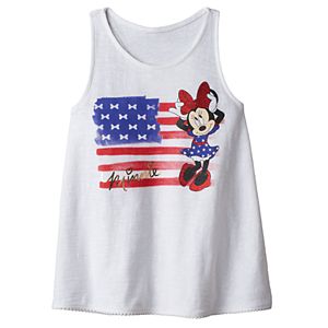 Disney's Minnie Mouse Girls 4-10 Americana Tank Top by Jumping Beans®