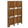 Casual Home 3-Shelf Folding Stackable Bookcase 