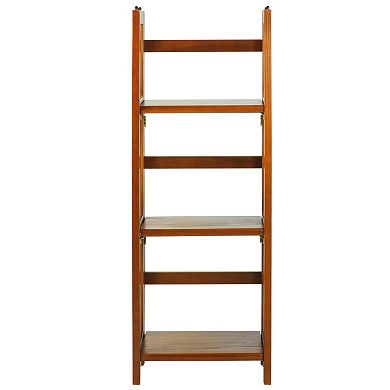 Casual Home 3-Shelf Folding Stackable Bookcase