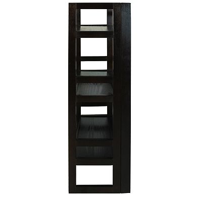 Casual Home 3-Shelf Folding Student Bookcase