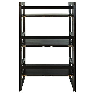 Casual Home 3-Shelf Folding Student Bookcase