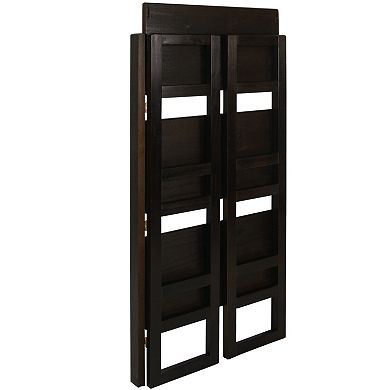 Casual Home 3-Shelf Folding Student Bookcase