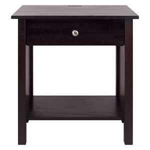 Casual Home Vanderbilt Night Stand with USB Port