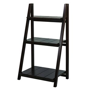 Casual Home Manhasset Slatted 3-Shelf Folding Bookcase