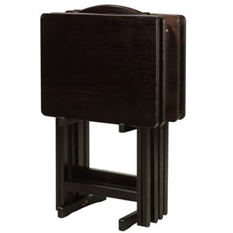Casual Home TV Tray Table 5 pc Set