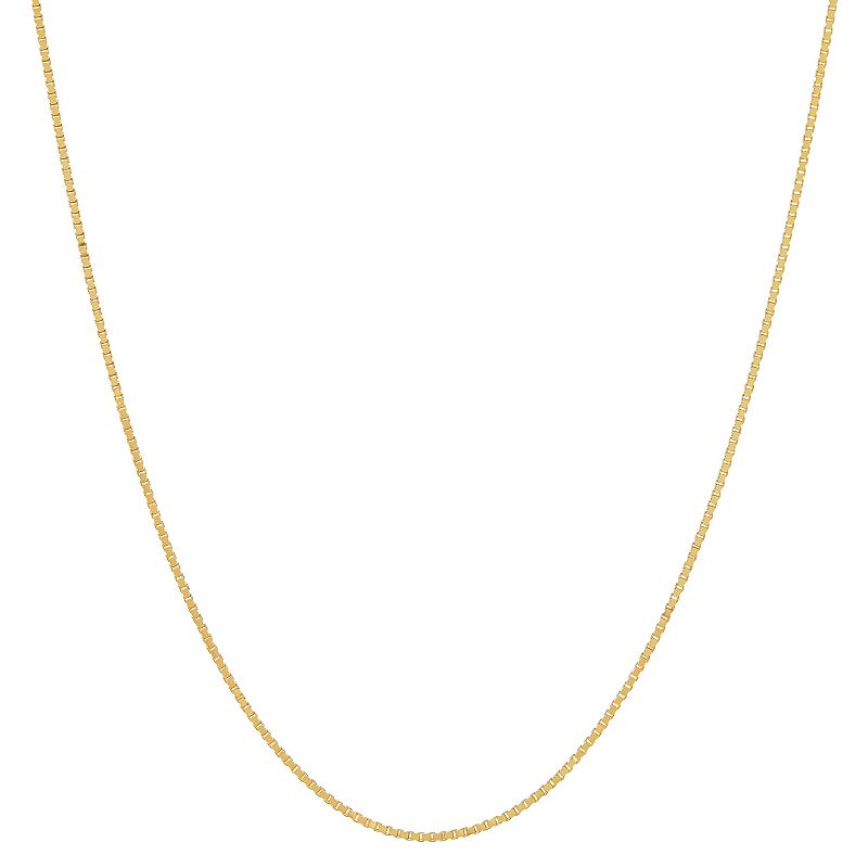 82995206 Everlasting Gold 14k Gold Diamond-Cut Box Chain Ne sku 82995206