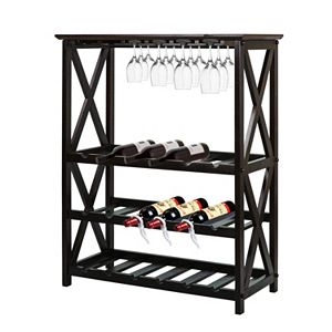 Casual Home Montego 18-Bottle Wine Rack