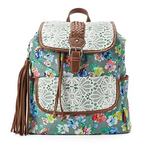 Unionbay Flower Lace Backpack