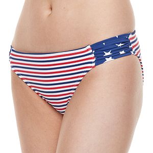 Mix-and-Match Stars & Stripes Scoop Bikini Bottoms