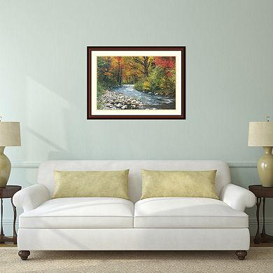 Amanti Art Forest Creek Framed Wall Art