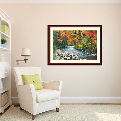 Amanti Art Forest Creek Framed Wall Art